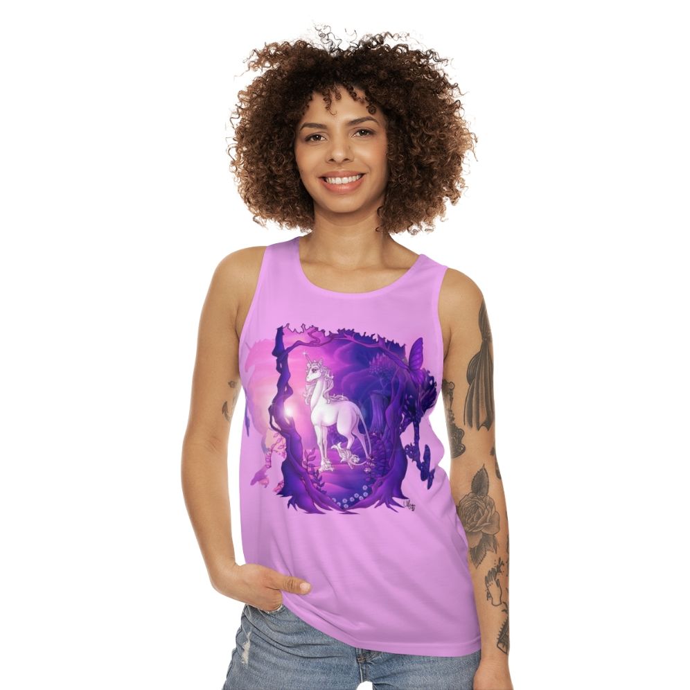 The Last Unicorn Unisex Tank Top - women