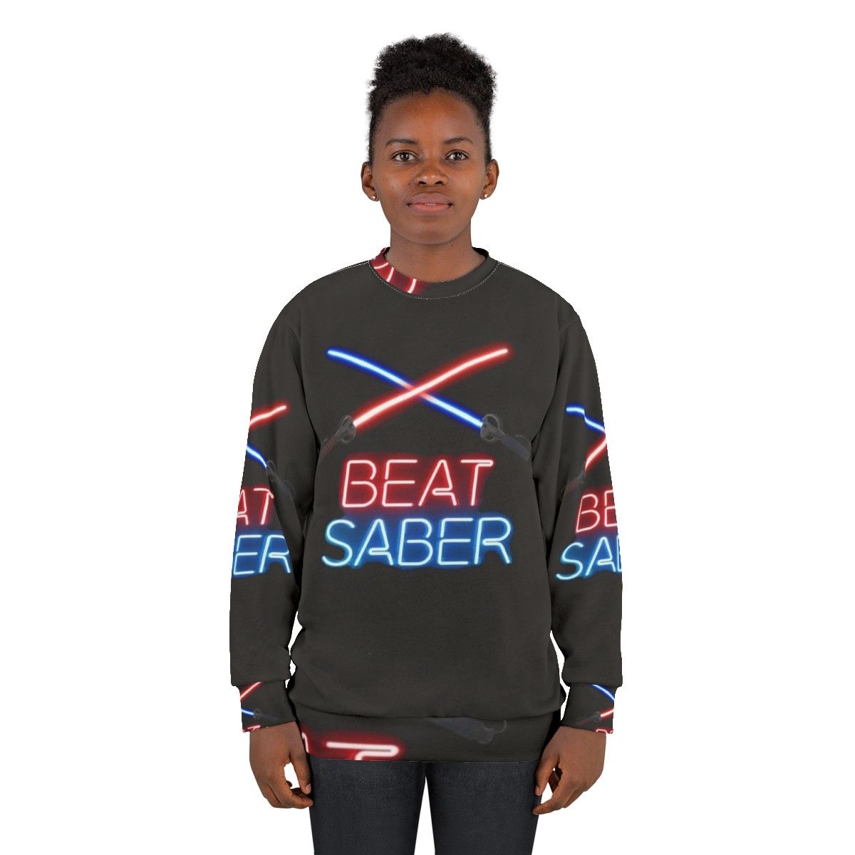 Beat Saber2 Sweatshirt - Virtual Reality Gaming Apparel - women