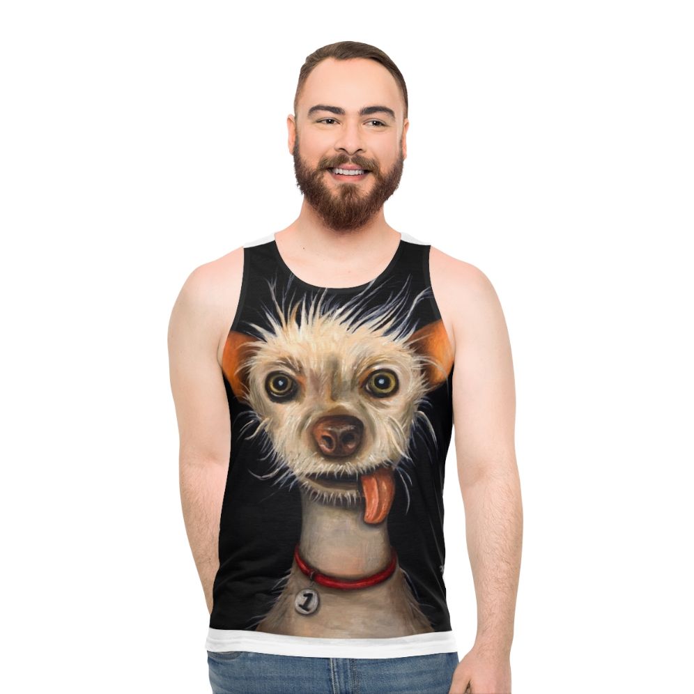 Unisex Ugly Dog Tank Top - men