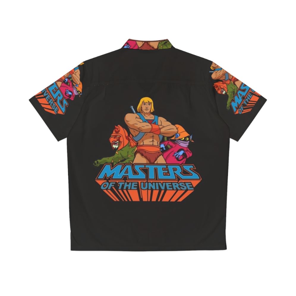 He-Man Masters of the Universe Inspired Hawaiian Shirt - Back