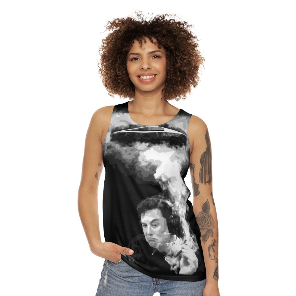 Elon Musk Cybertruck Unisex Tank Top - women