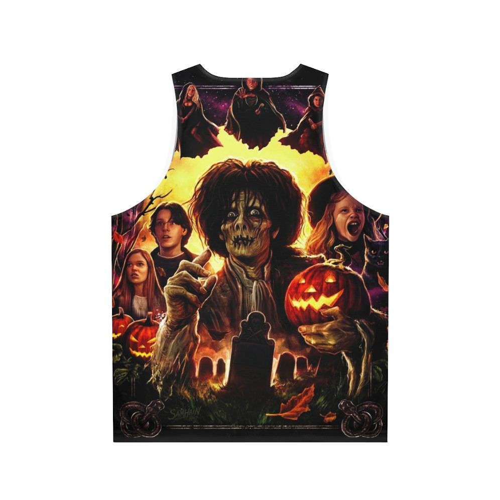 Spooky Halloween Witches Unisex Tank Top - Back