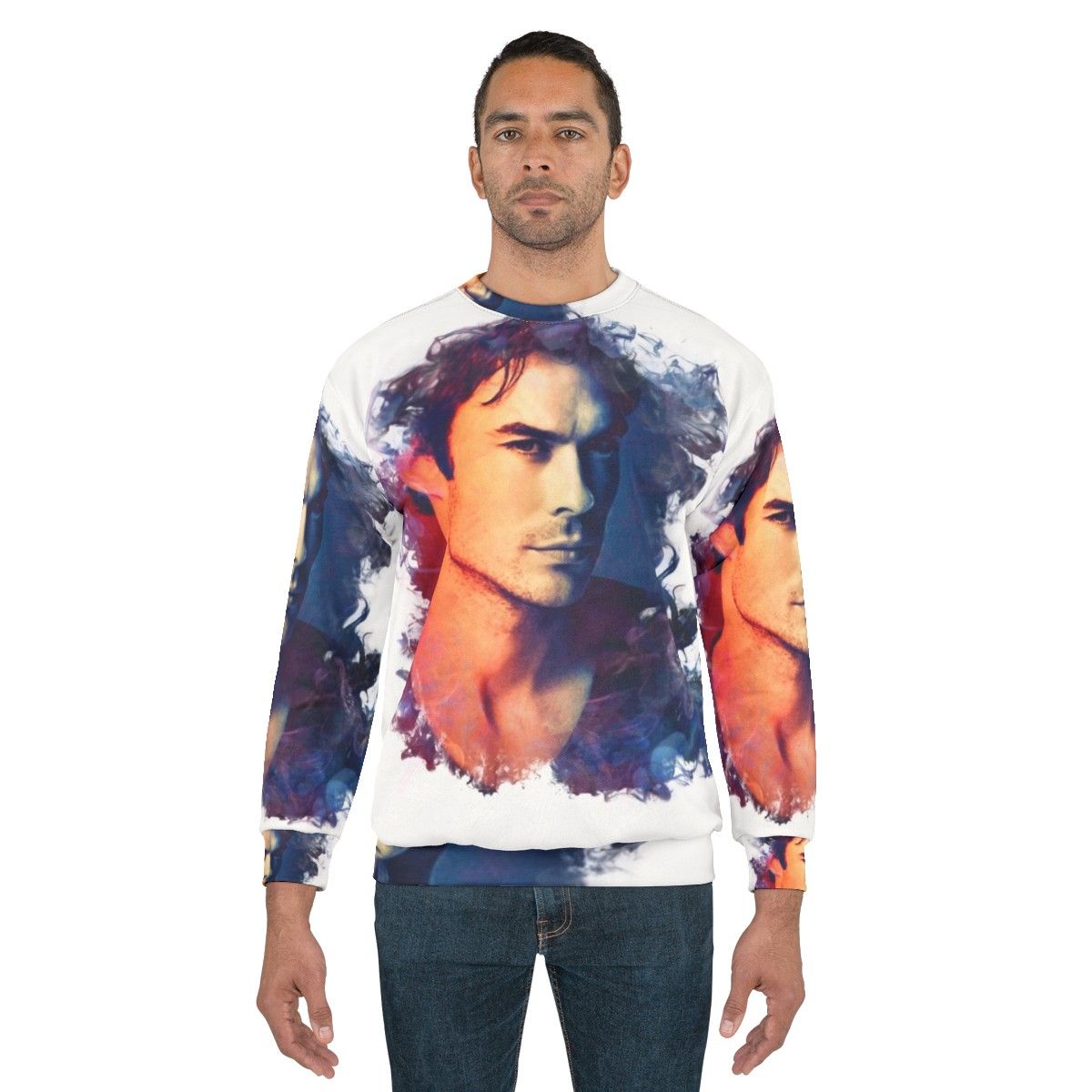 Ian Somerhalder 'The Vampire Diaries' Damon Salvatore Sweatshirt - men