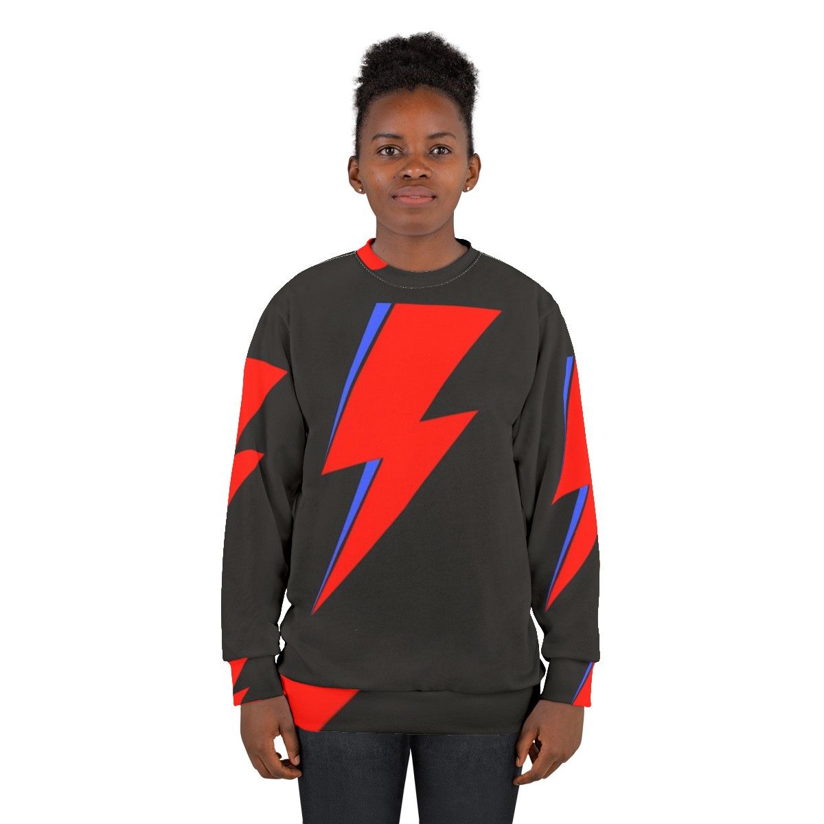 Aladdin Sane David Bowie Sweatshirt - women