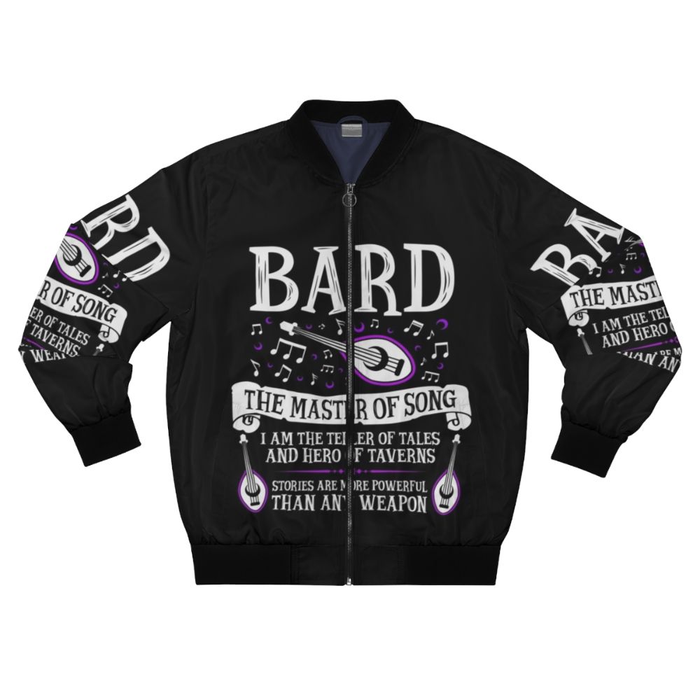 Bard Bomber Jacket - Dungeons & Dragons Inspired Design