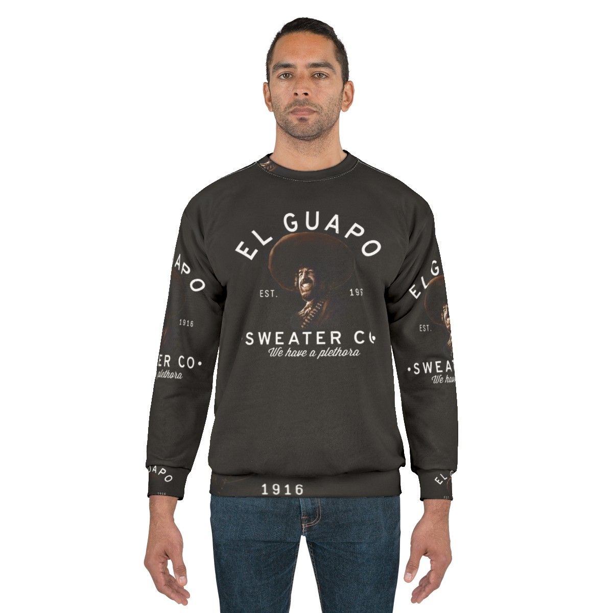 El Guapo Sweater Co Retro 80s Comedy Sweatshirt - men