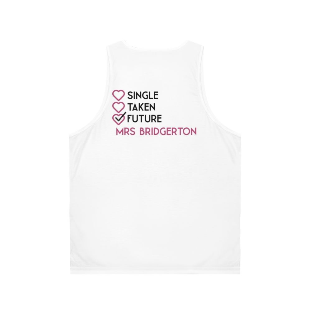 Bridgerton Netflix Unisex Tank Top - Back