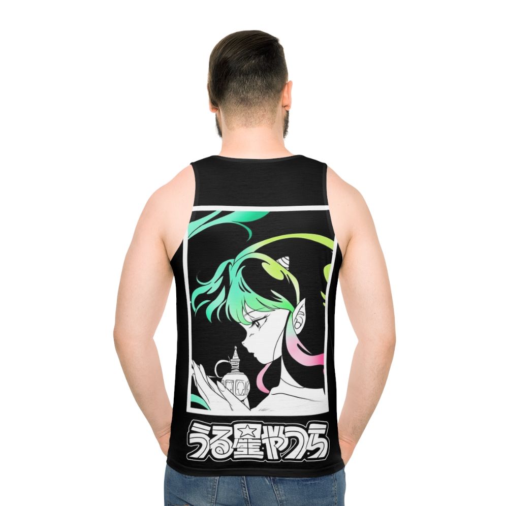 Urusei Yatsura Anime Inspired Tank Top - men back