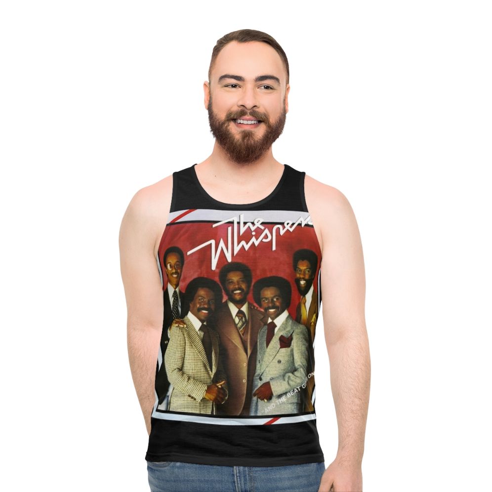 The Whispers Unisex Retro R&B Funk Tank Top - men