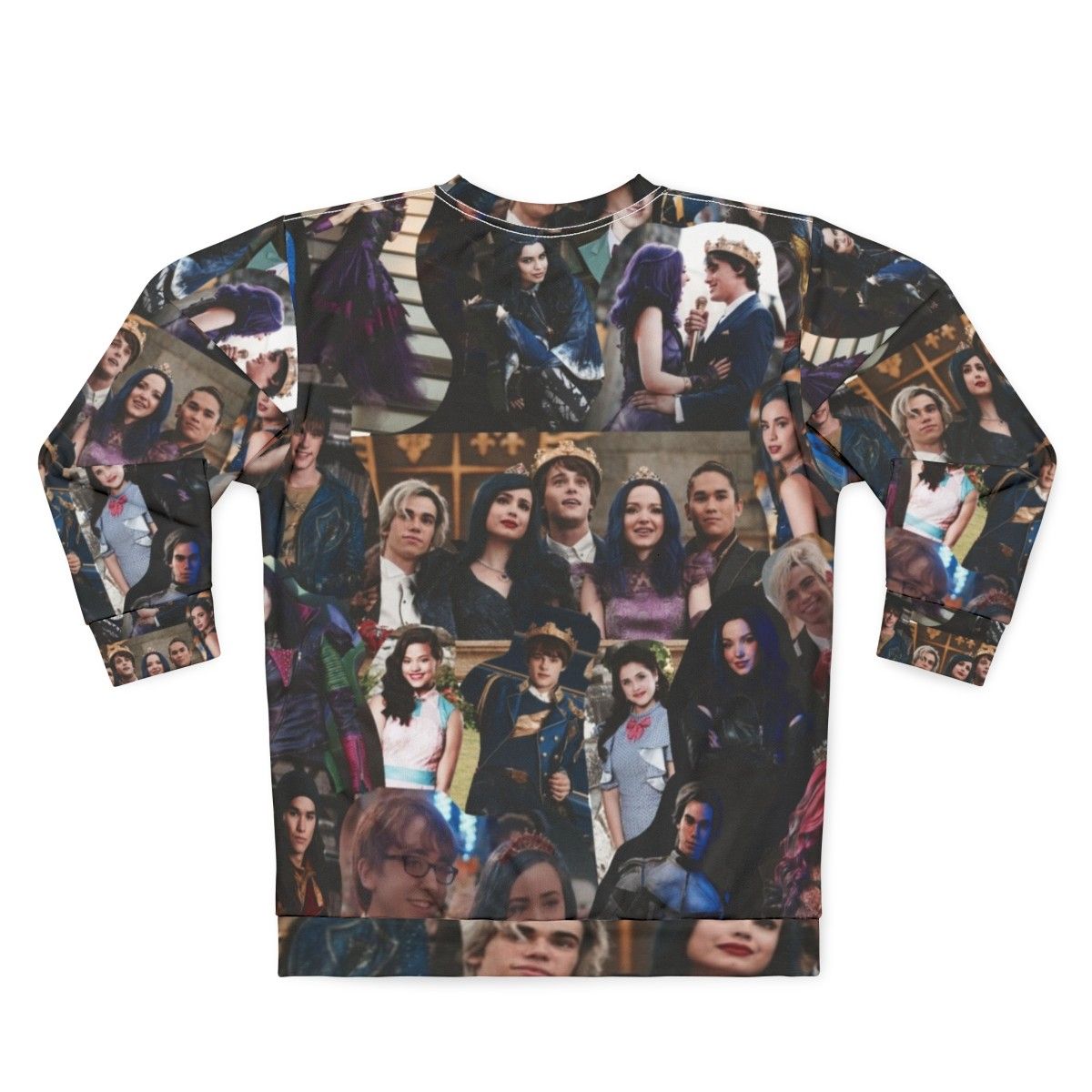 Descendants Disney Collage Sweatshirt - Back