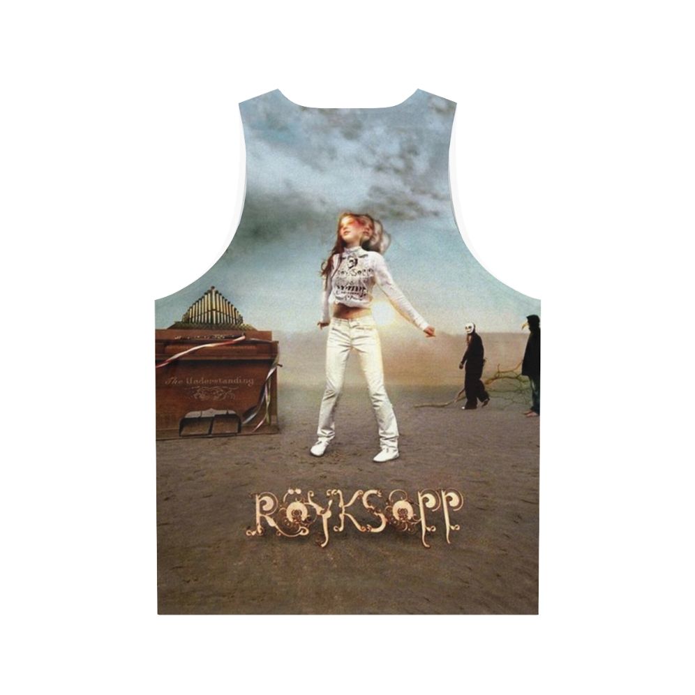 Unisex Royksopp electronic music tank top - Back