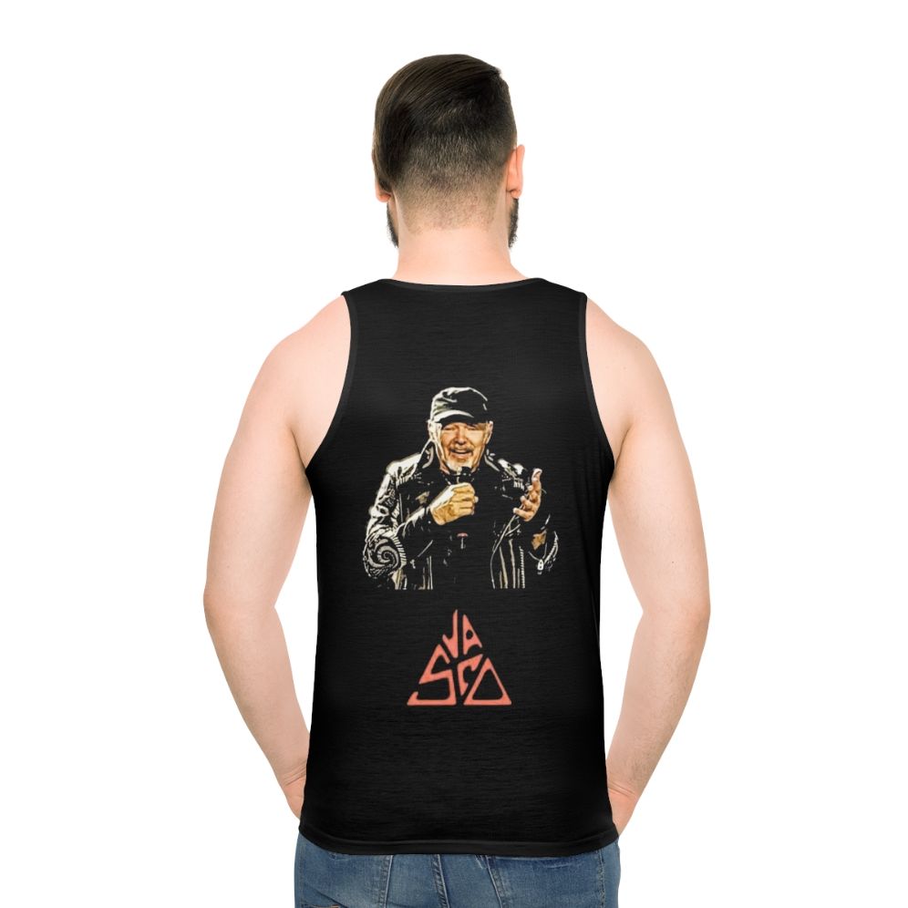 Vasco Rossi Unisex Tank Top - men back