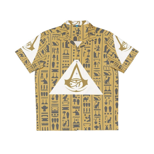 Assassin's Creed Origins Giza Pyramid Hawaiian Shirt