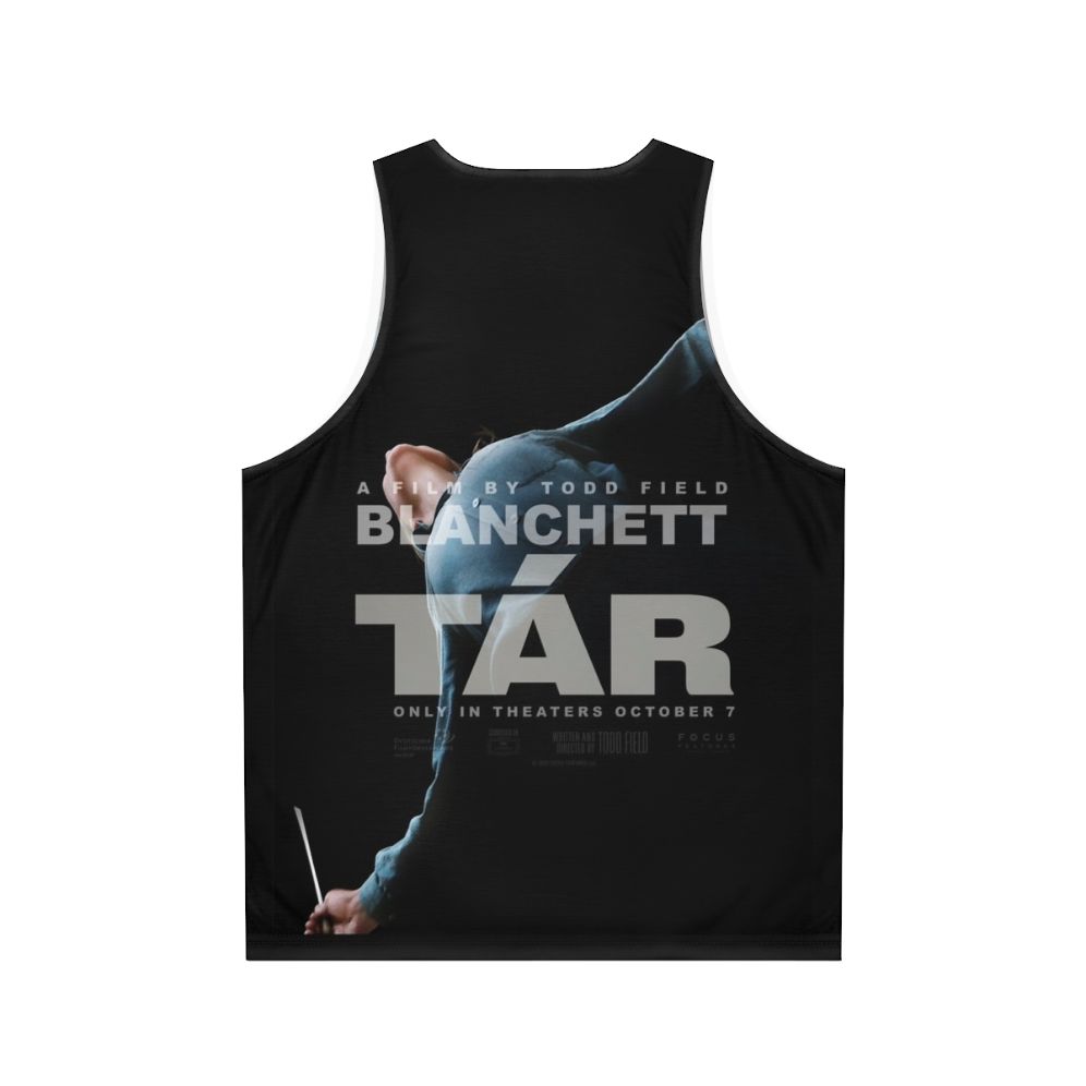 Cate Blanchett 'Tár' Movie Poster Unisex Tank Top - Back