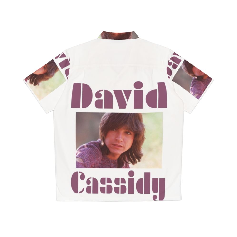 David Cassidy Partridge Family Hawaiian Shirt - Back