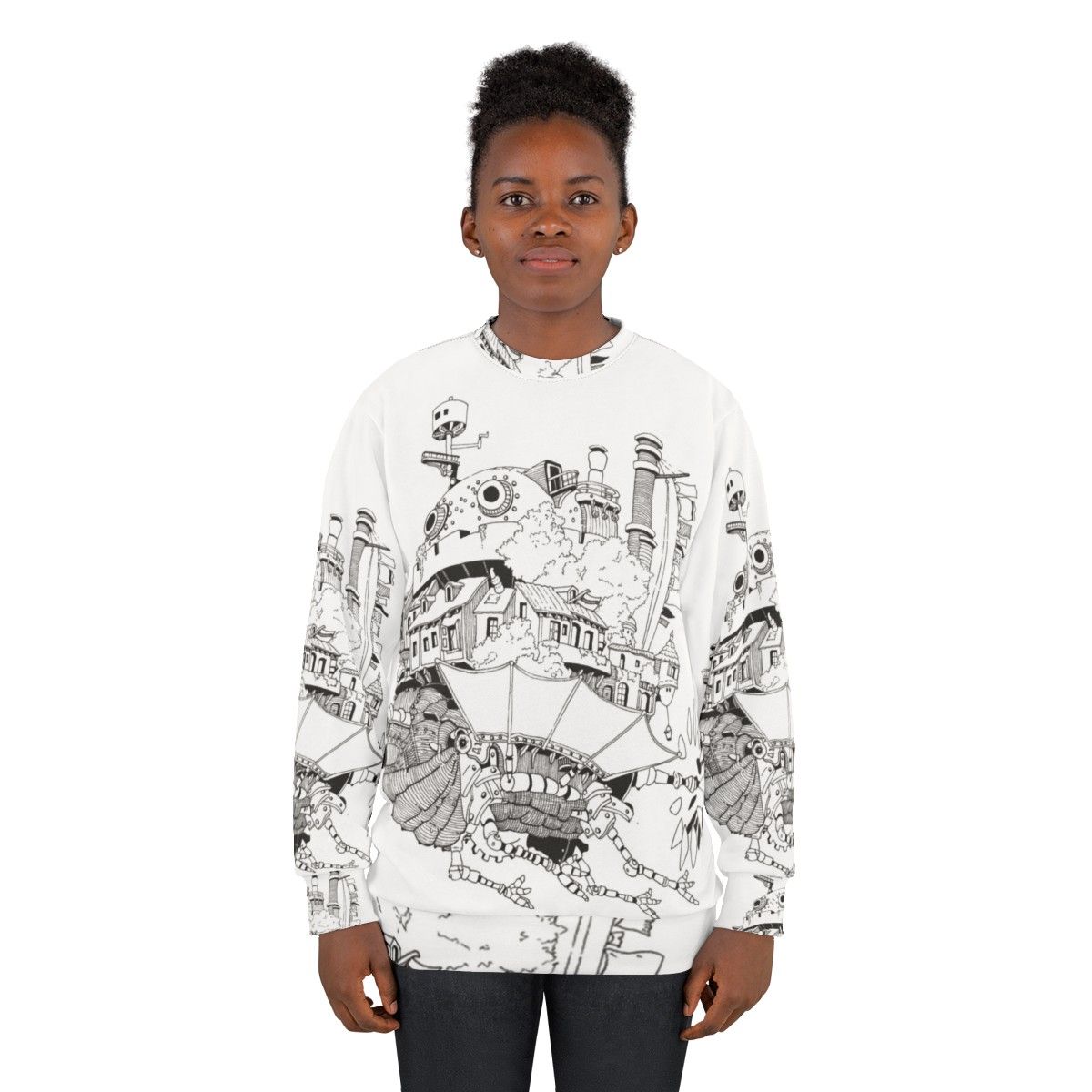 Howl's Moving Castle Anime Sweatshirt - women