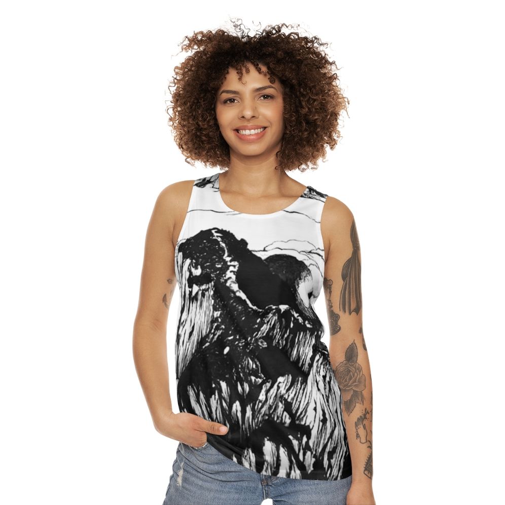 Mount Eerie Indie Music Unisex Tank Top - women