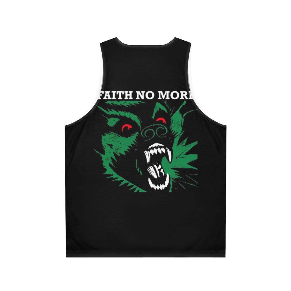 Unisex punk rock band merch tank top - Back