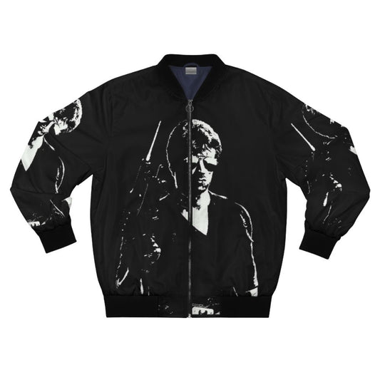 Cobra 80s Bomber Jacket with Sylvester Stallone Action Movie Inspiration