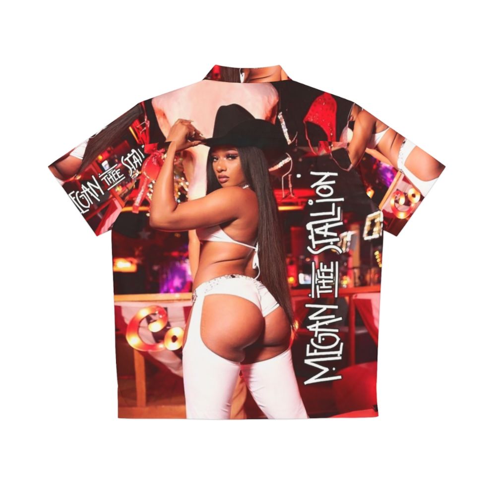 Megan Thee Stallion Hawaiian Shirt - Back