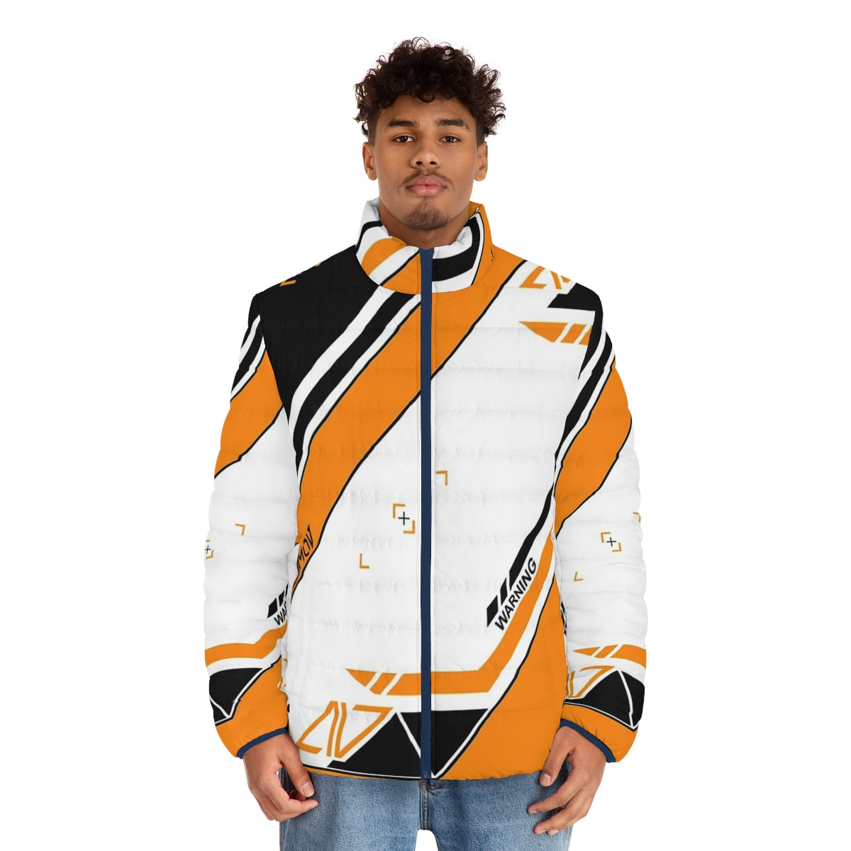 Counter Strike Global Offensive Asiimov Skin Puffer Jacket - men front