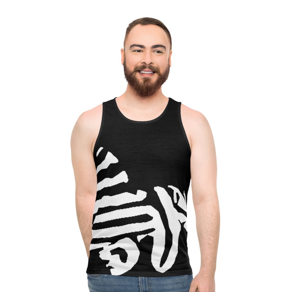 Zebra Pleco Unisex Tank Top - men