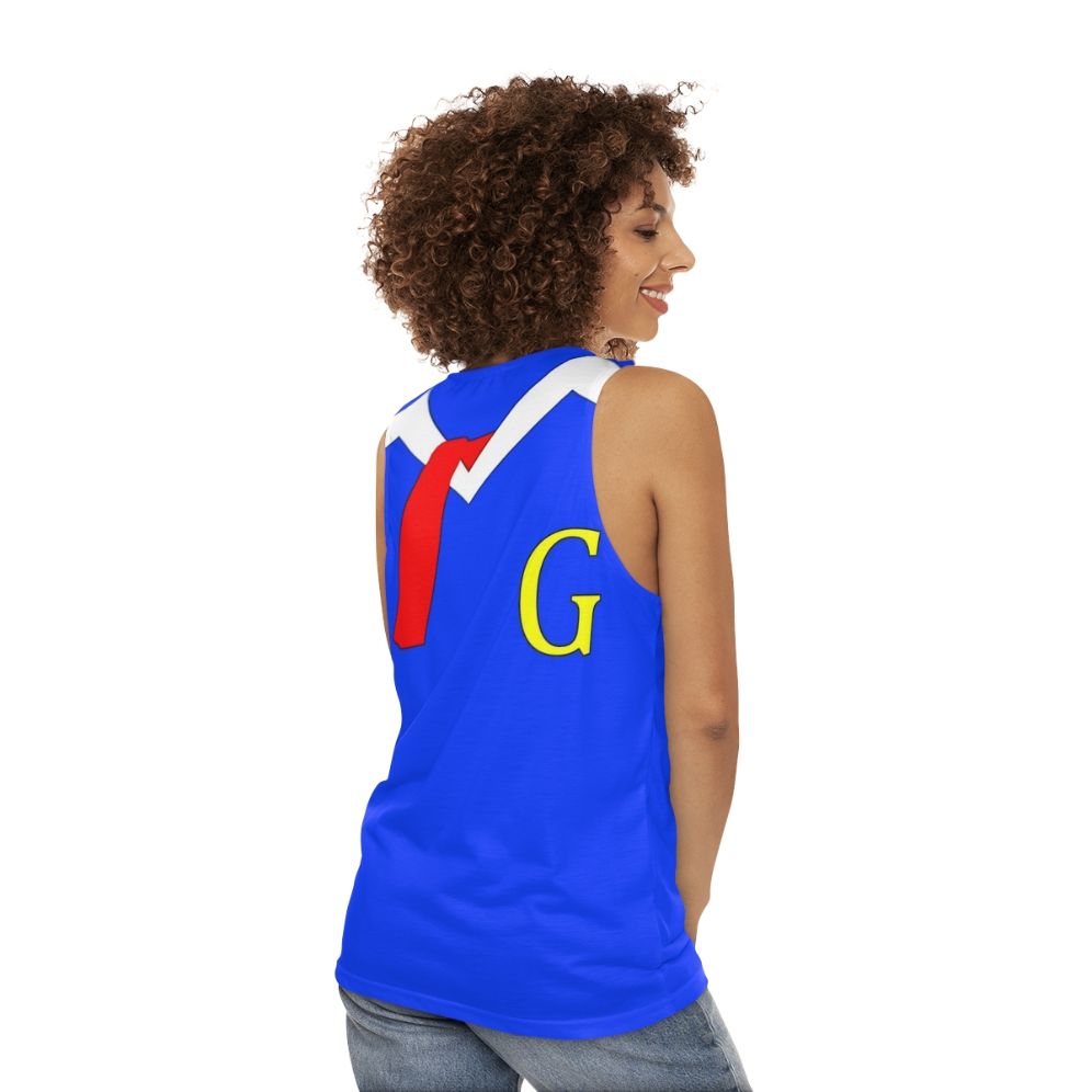 Unisex Speed Racer Anime Inspired Tank Top - women back