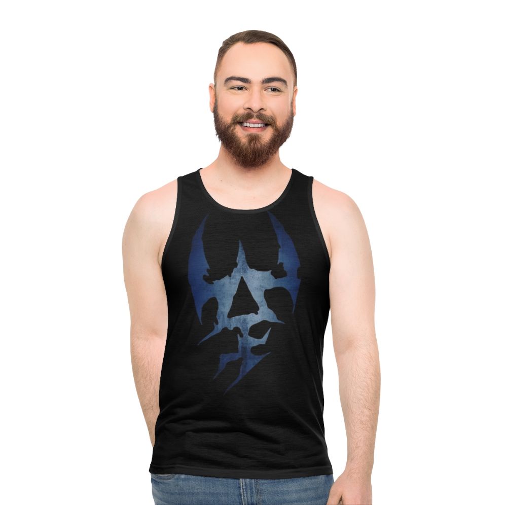 Dark Eldar Rune Unisex Tank Top with Iconic Eldar Symbol - men