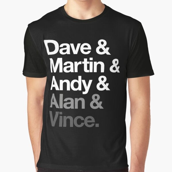 Loves Basket and Five Names Lands Awesome Depeche Graphic T-Shirt