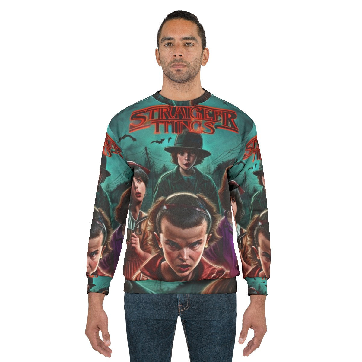 Halloween Stranger Things Eleven Sweatshirt - men