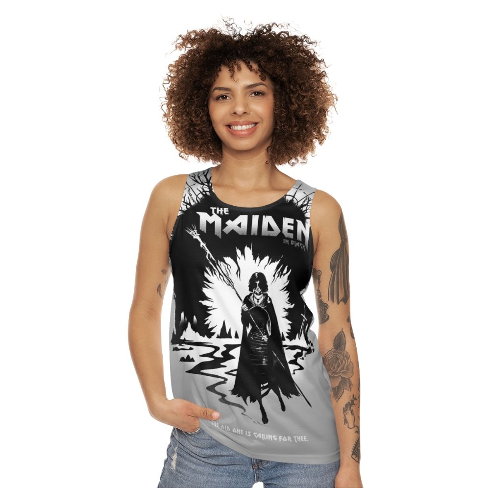 Dark Souls, Demons Souls, Bloodborne Unisex Tank Top - women