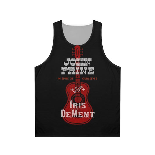 John Prine and Iris Dement 'In Spite of Ourselves' Unisex Tank Top