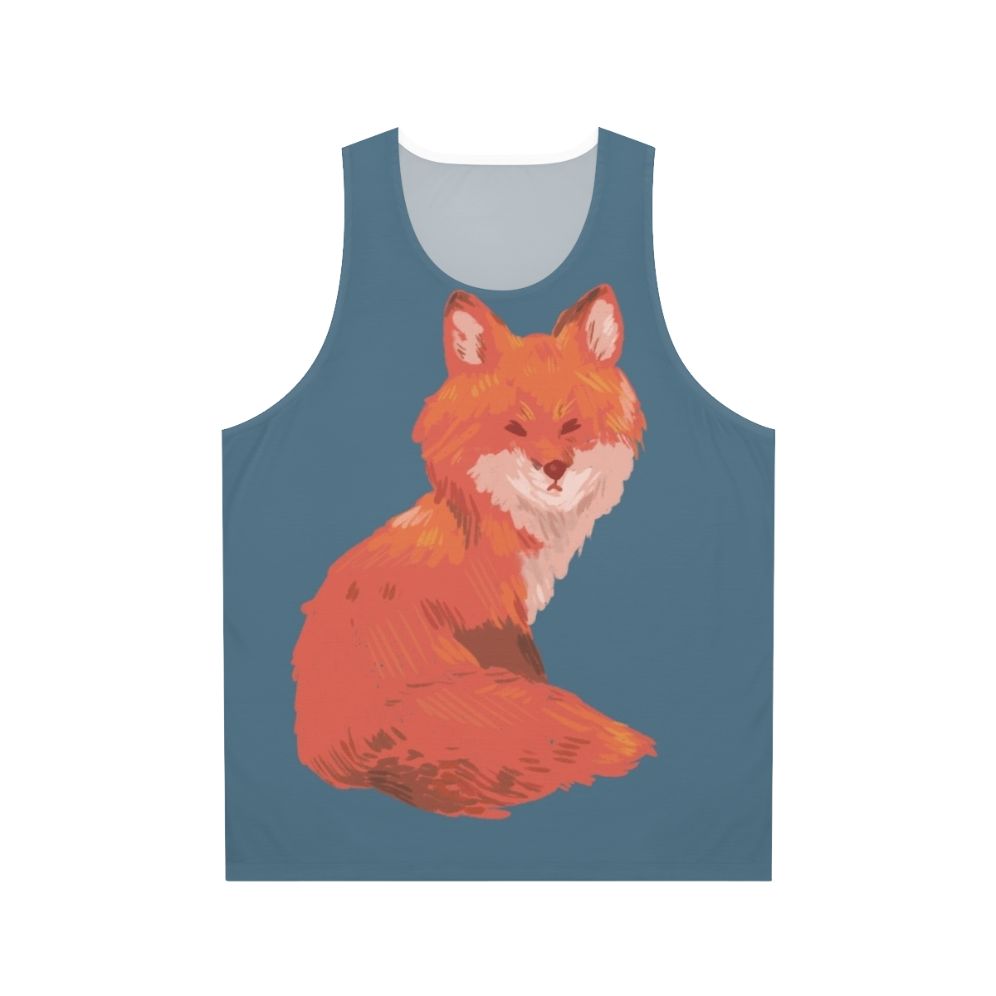 Unisex Red Fox Tank Top