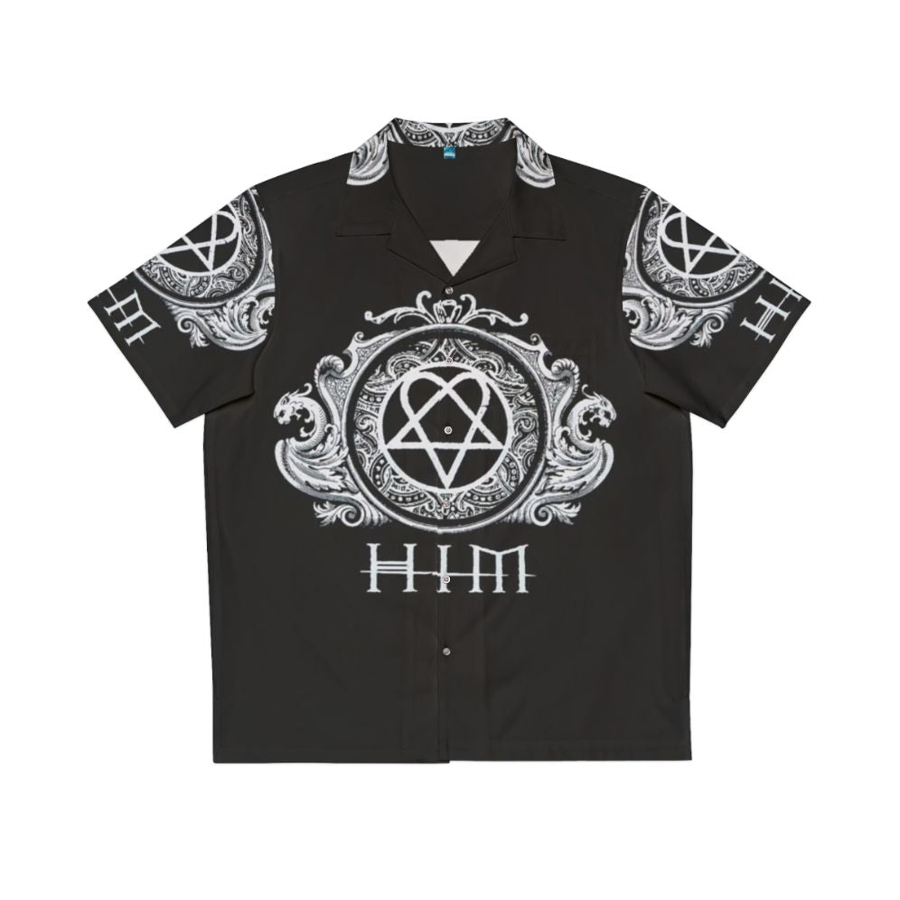 Him Band Hawaiian Shirt with Heartagram Logo