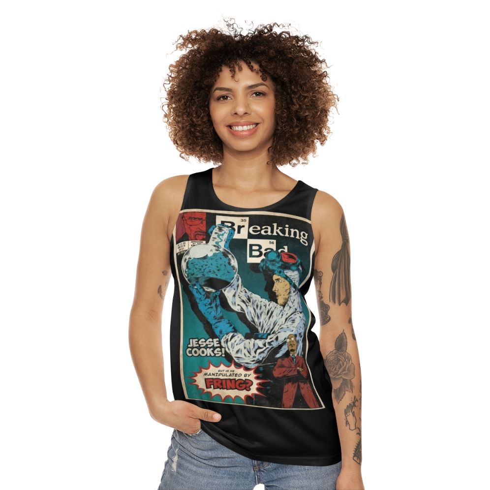 Breaking Bad Heisenberg Vintage Unisex Tank Top - women