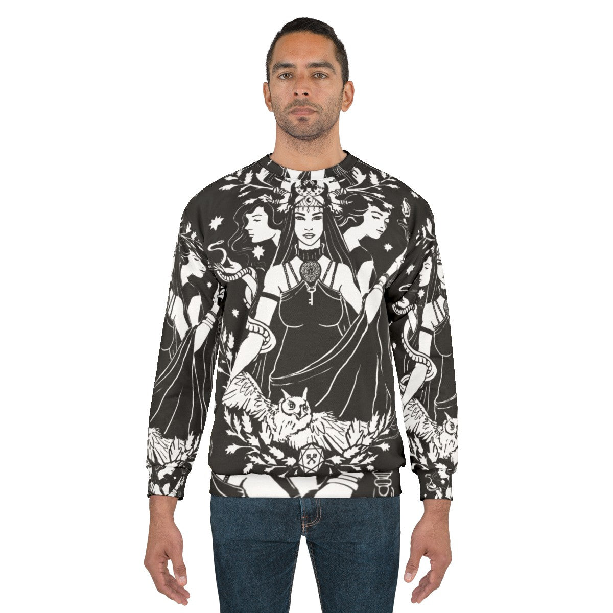 Hekate Triple Goddess Sweatshirt - men