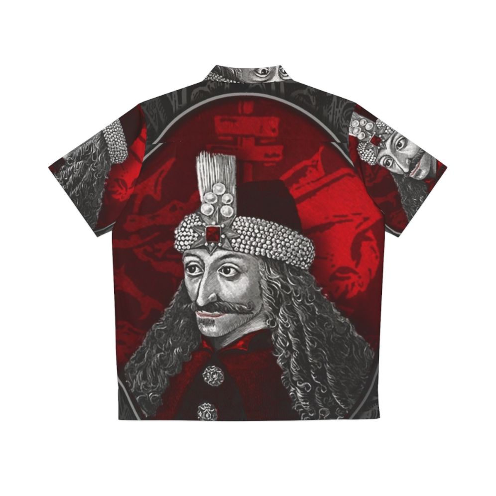 Vlad Dracula Gothic Hawaiian Shirt - Back