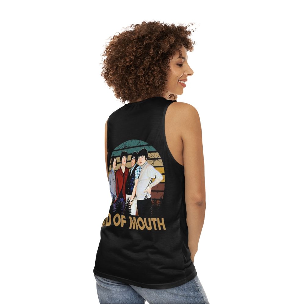 Vintage Rock Band The Kinks Unisex Tank Top - women back