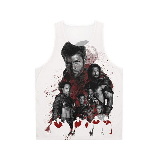 Spartacus and his rebel leaders unisex tank top