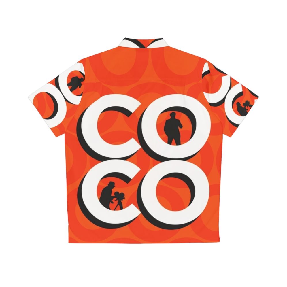 Conan O'Brien Coco Typography Hawaiian Shirt - Back