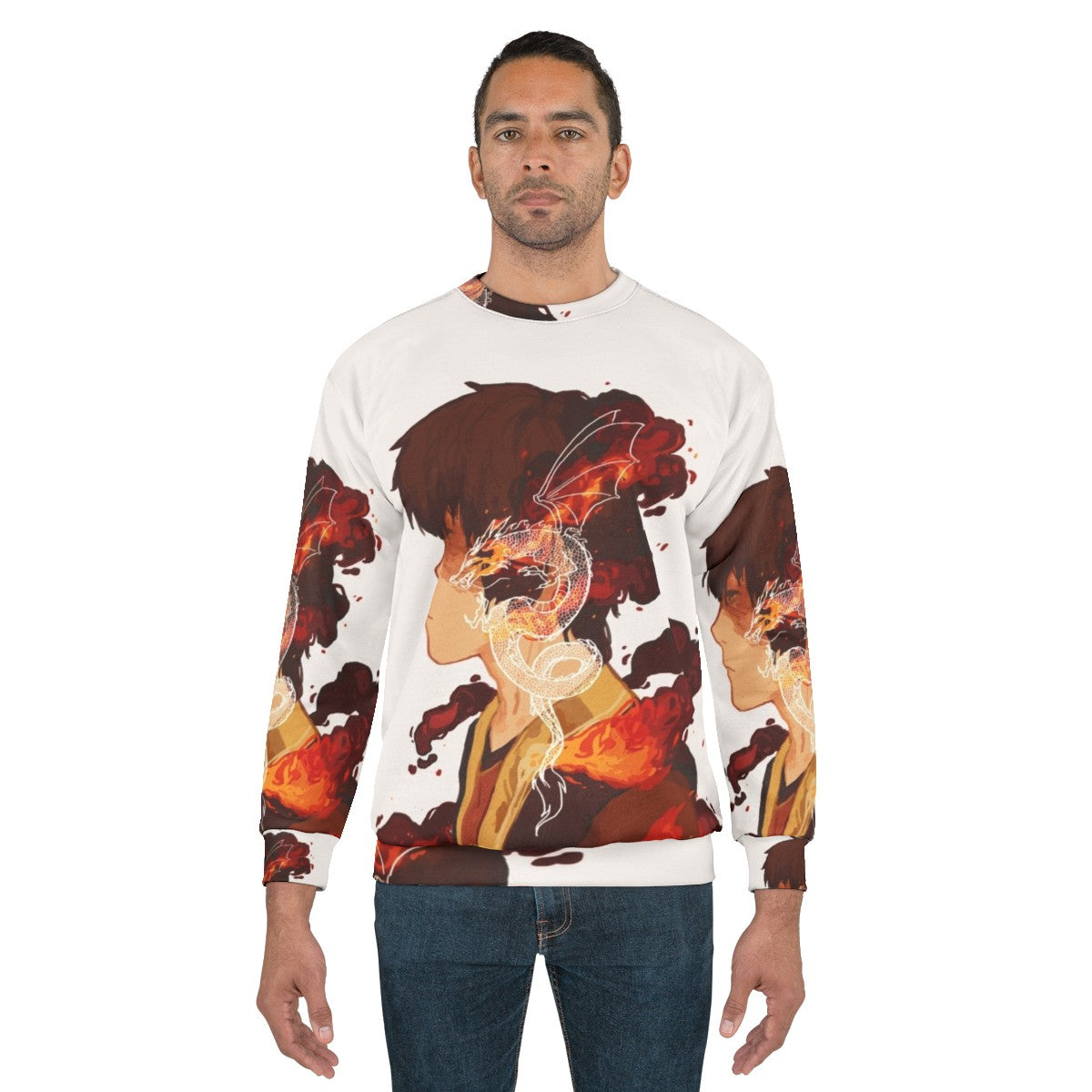 Zuko firebender sweatshirt from Avatar: The Last Airbender - men