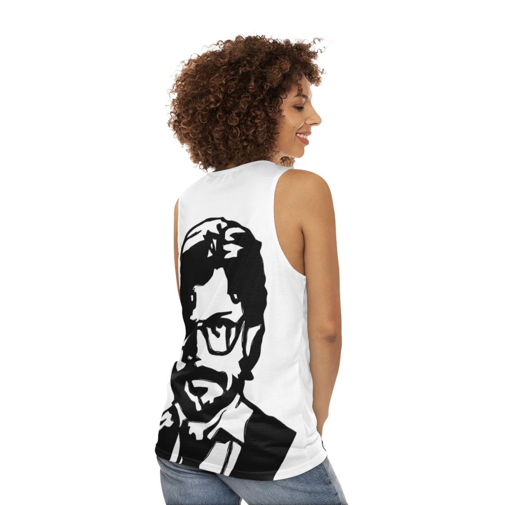 El Professor Unisex Money Heist Tank Top - women back