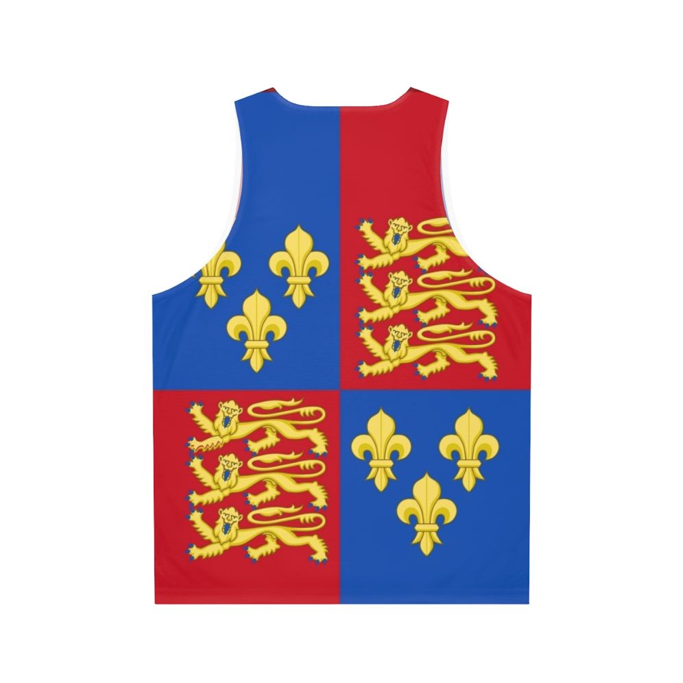 King Henry V Royal Heraldry Tank Top - Back