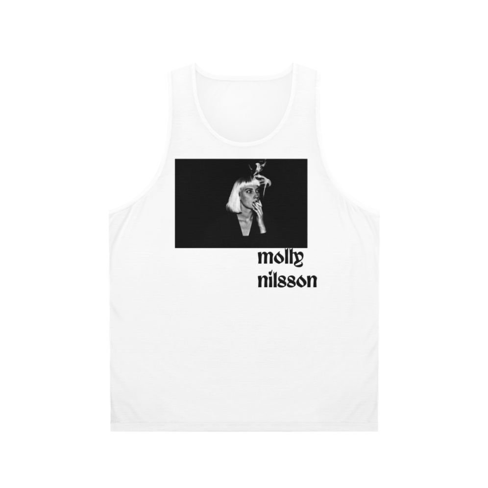 Molly Nilsson Berlin Indie Synthpop Coldwave Unisex Tank Top