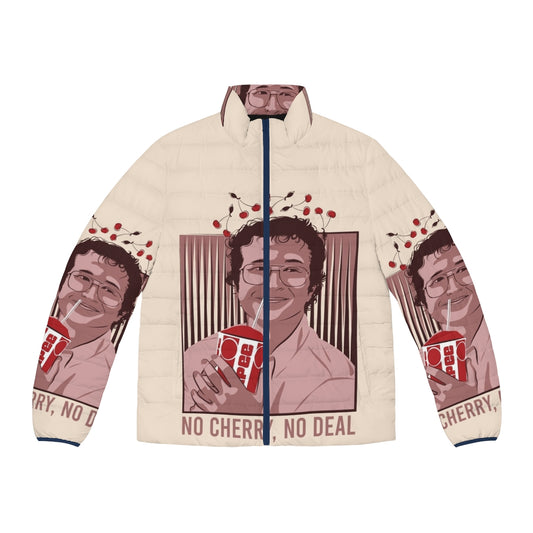 Alexei Smirnoff Puffer Jacket featuring Stranger Things Demogorgon and Upside Down design