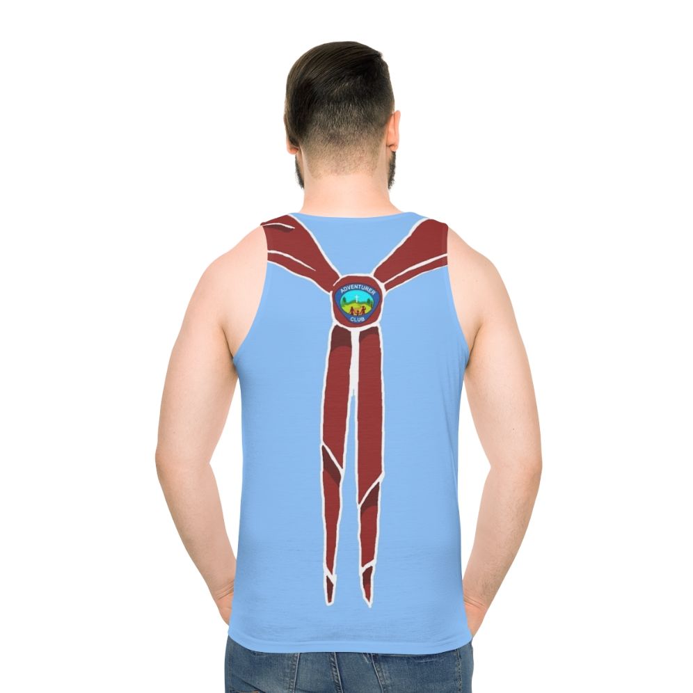 Adventurer Club Unisex Tank Top - men back