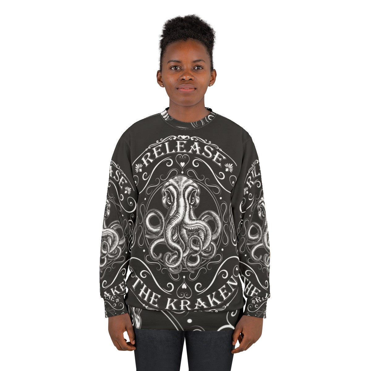 Kraken Mythology Sweatshirt - women