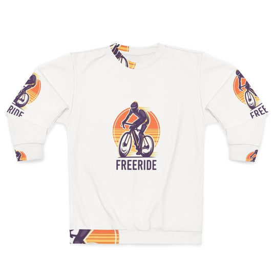 Freeride bicycle sweatshirt for cycling hobbies