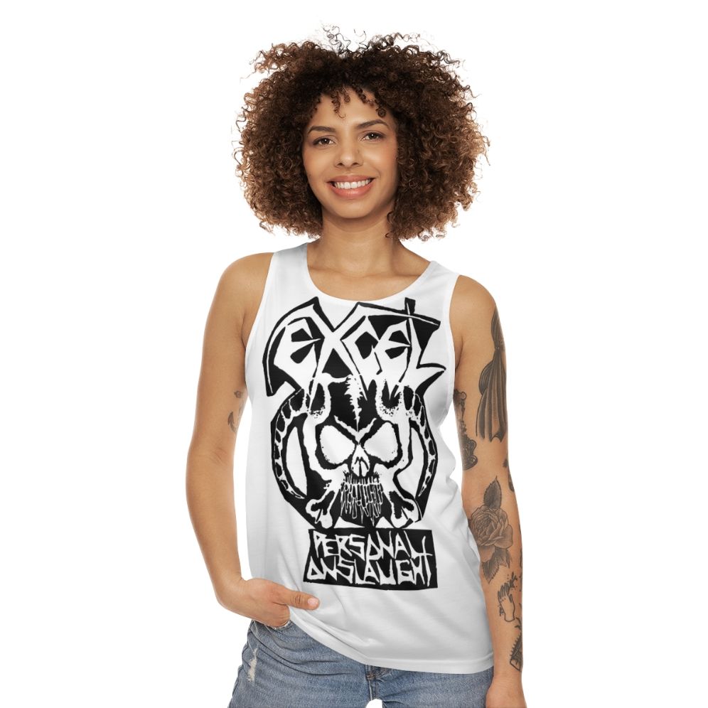 Excel Band Unisex Metal Tank Top - women