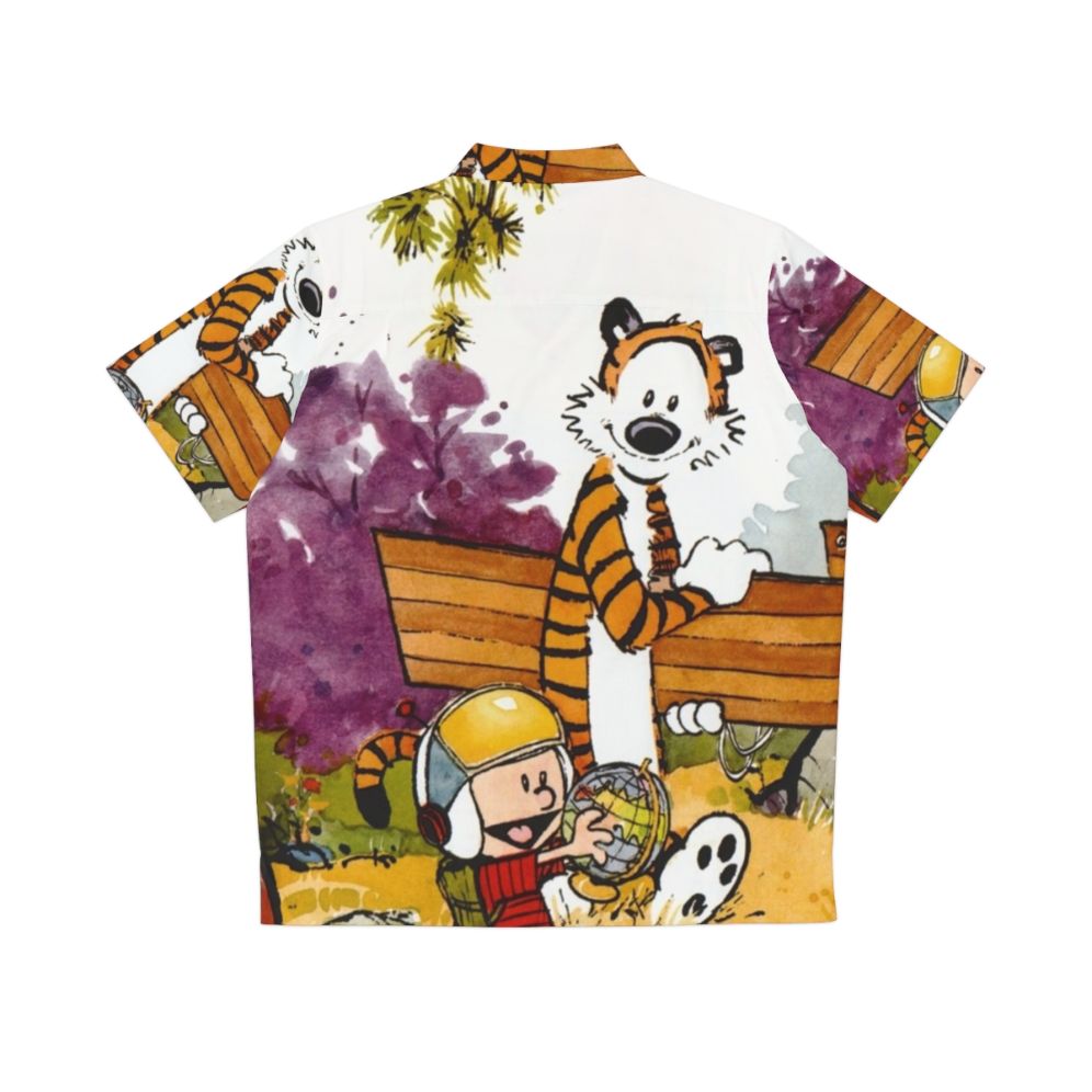 Calvin and Hobbes Hawaiian Shirt - Back